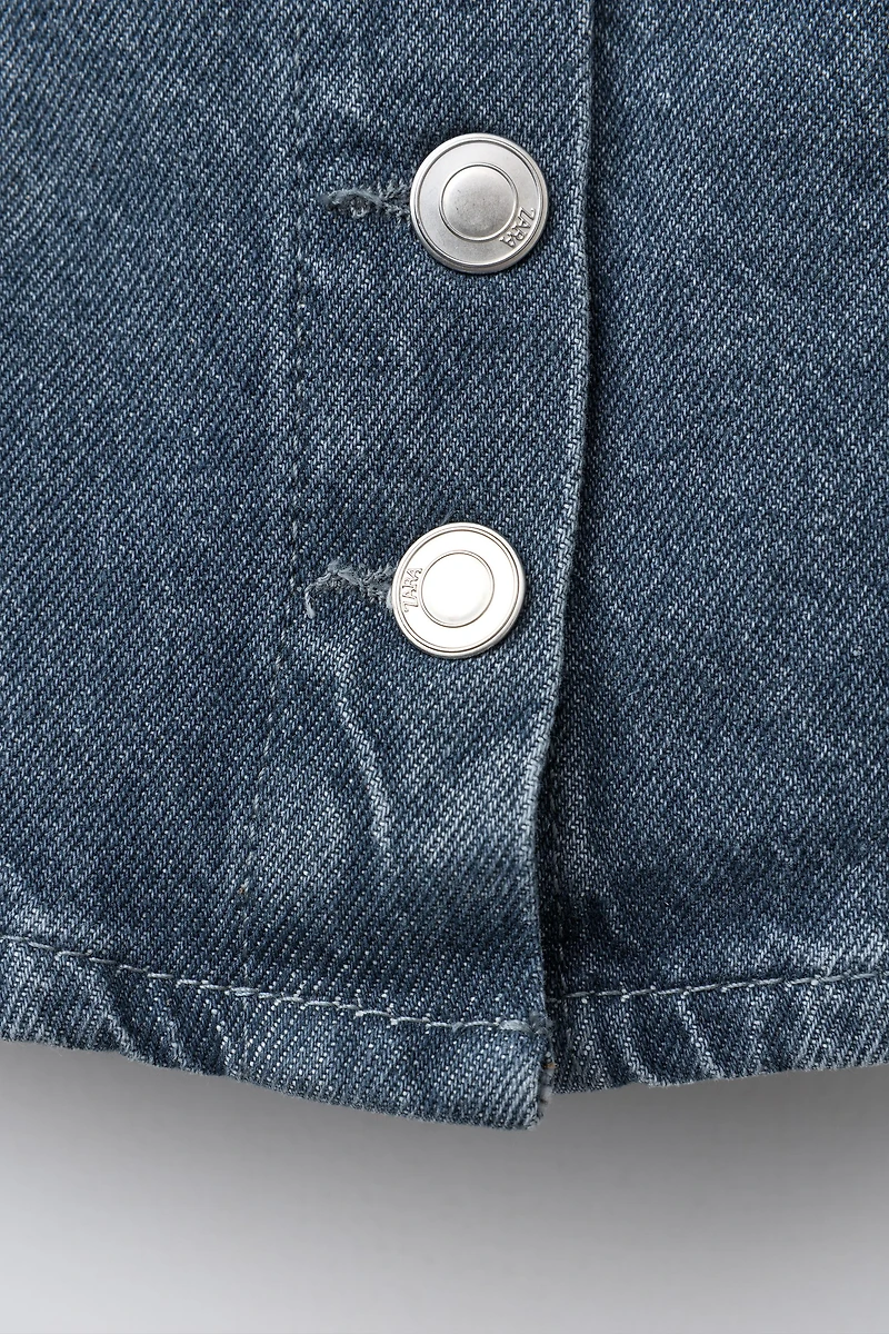 JUPE EN DENIM CEINTURE