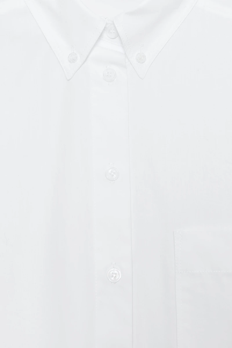 POPLIN SHIRT WITH POCKET