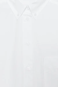 POPLIN SHIRT WITH POCKET
