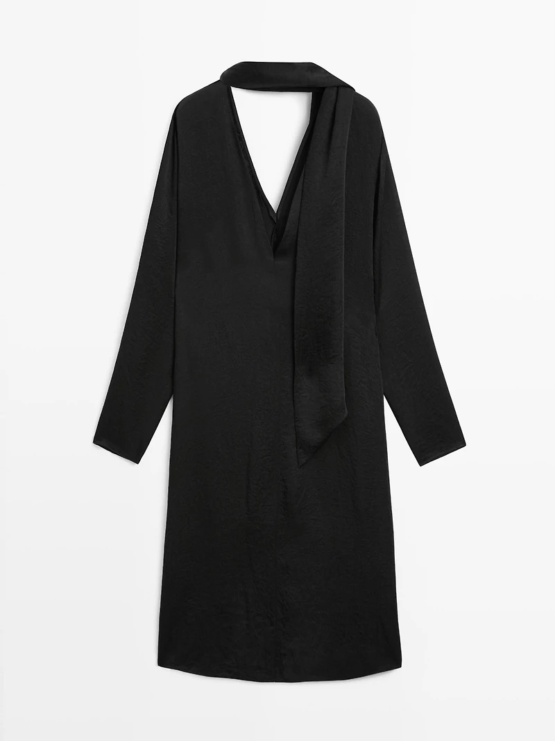 Chemisier col en V nœud - STUDIO