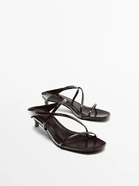 Strappy heeled sandals - LIMITED