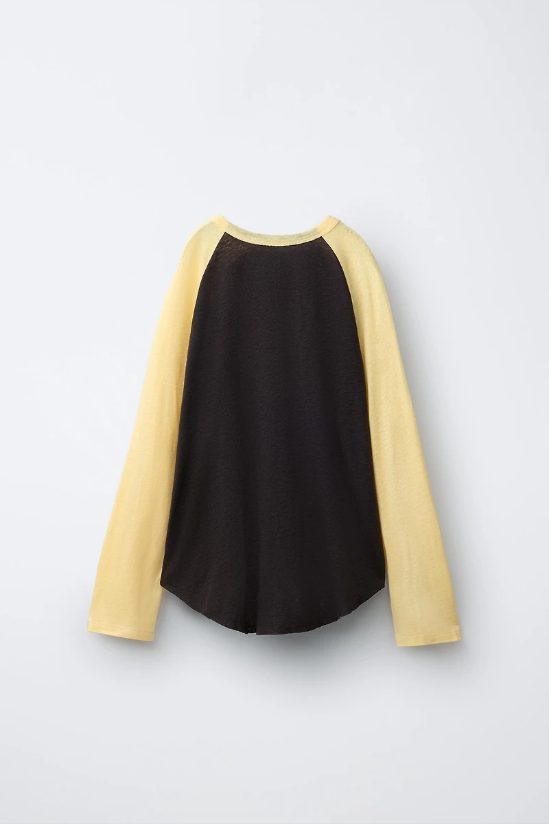 PUKAS SURF RAGLAN SLEEVE T-SHIRT