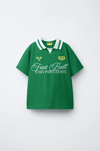 PENN © EMBROIDERED POLO SHIRT