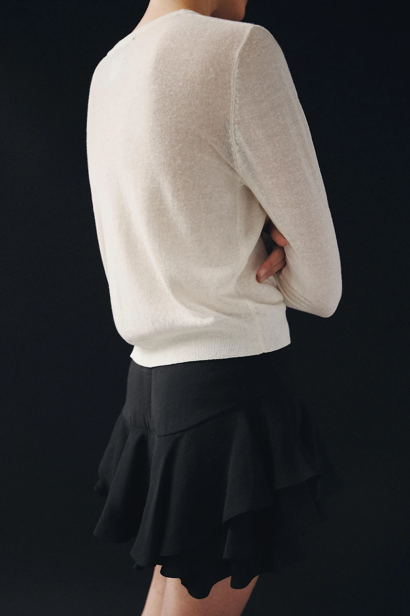 RUFFLED SHORTS ZW COLLECTION