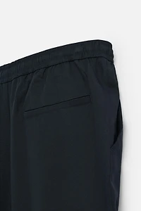 RELAXED FIT LYOCELL PANTS