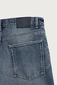 RELAXED FIT DENIM SHORTS