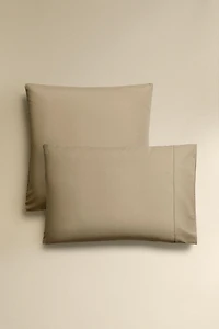 PERCALE COTTON PILLOWCASE (300 THREAD COUNT)