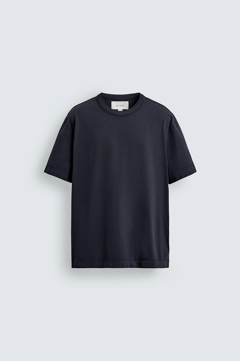 RELAXED FIT BINDING T-SHIRT