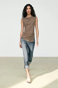 100% cotton knit top