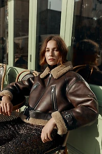 SHORT DOUBLE-FACED JACKET