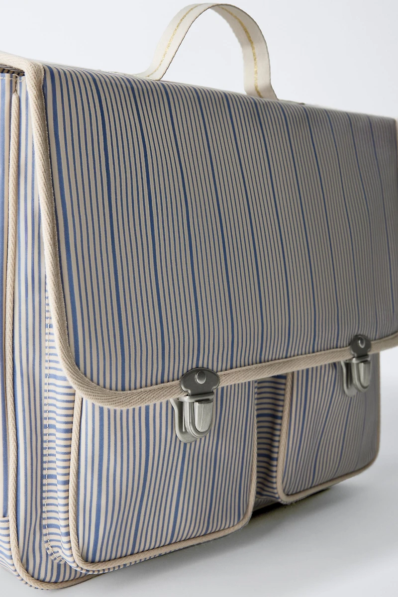 CARTABLE SCOLAIRE RAYURES