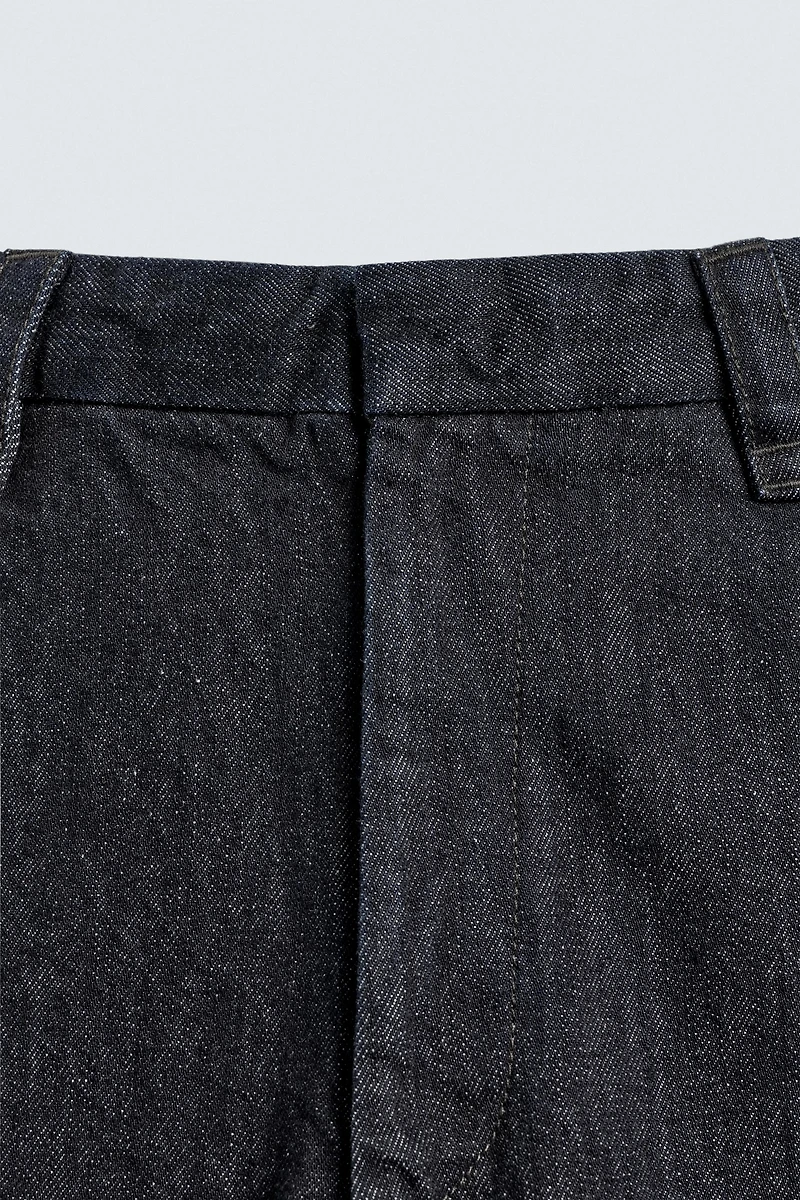 PANTALON CHINO DENIM COUPE DÉCONTRACTÉE