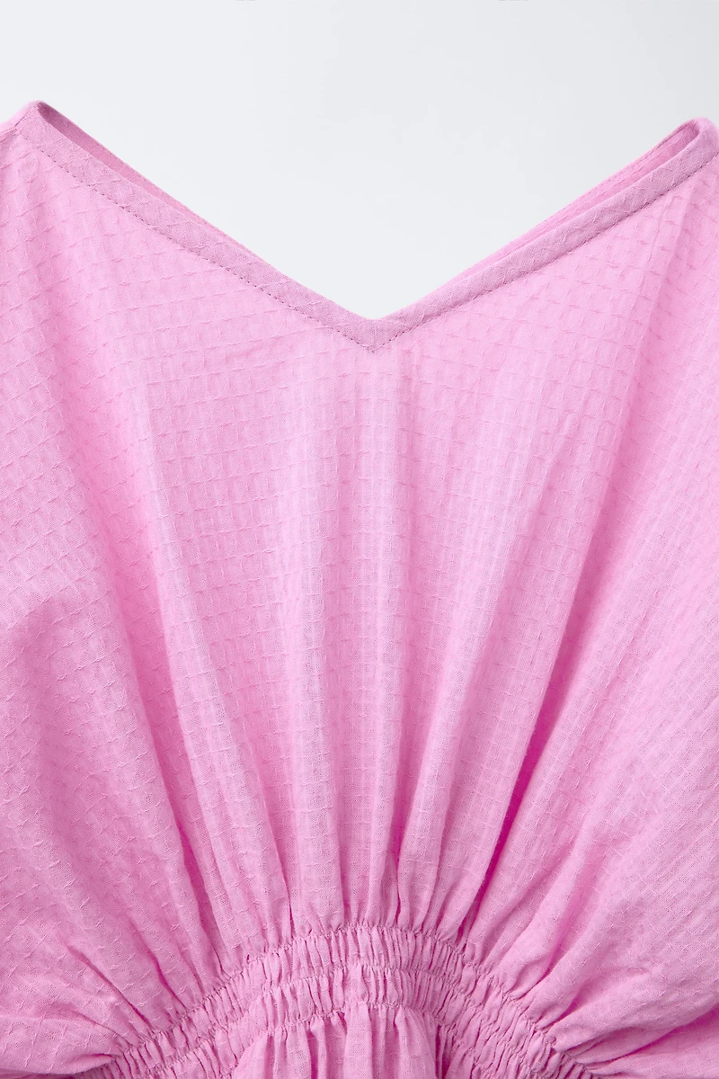TEXTURED KAFTAN