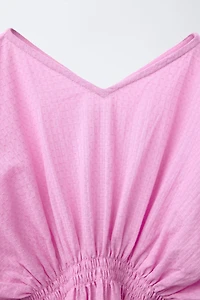 TEXTURED KAFTAN