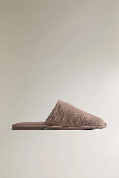 RAMIE MULE SLIPPERS