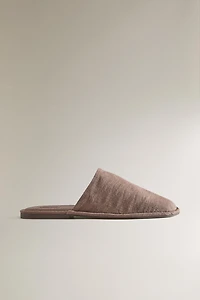 RAMIE MULE SLIPPERS