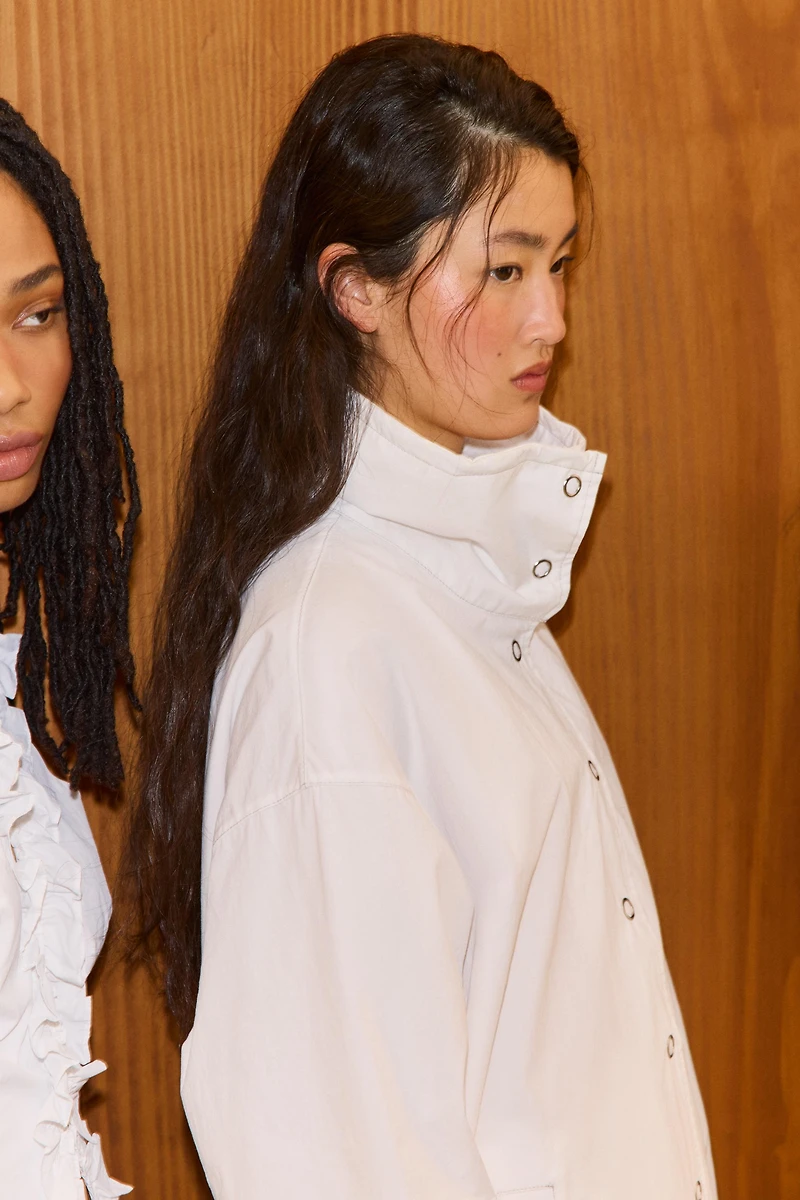 OVERSIZED SEAM DETAIL JACKET