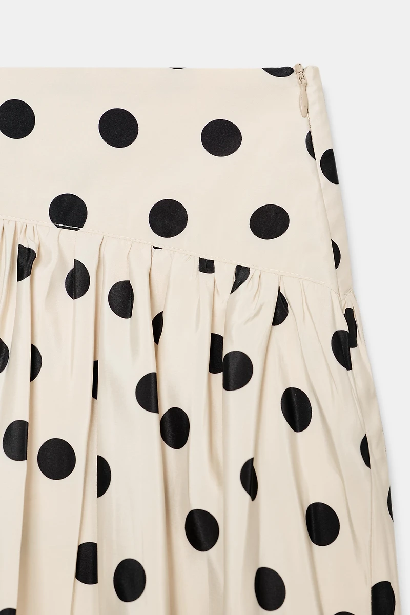POLKA DOT BALLOON SKORT