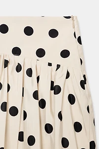 POLKA DOT BALLOON SKORT