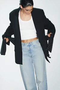 TRF HIGH WAIST EXTRA WIDE LEG JEANS
