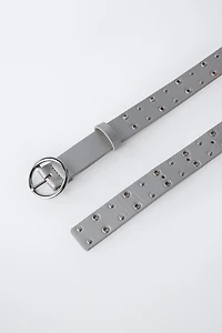 METAL STUDDED BELT