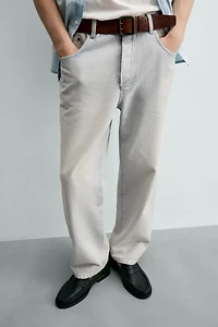 BAGGY CROPPED FIT JEANS