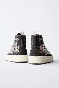 GRAFFITI HIGH TOP SNEAKERS