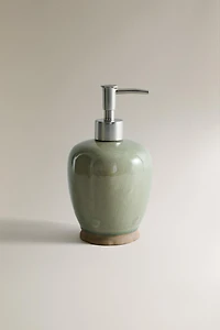 GREENISH SOAP DISPENSER