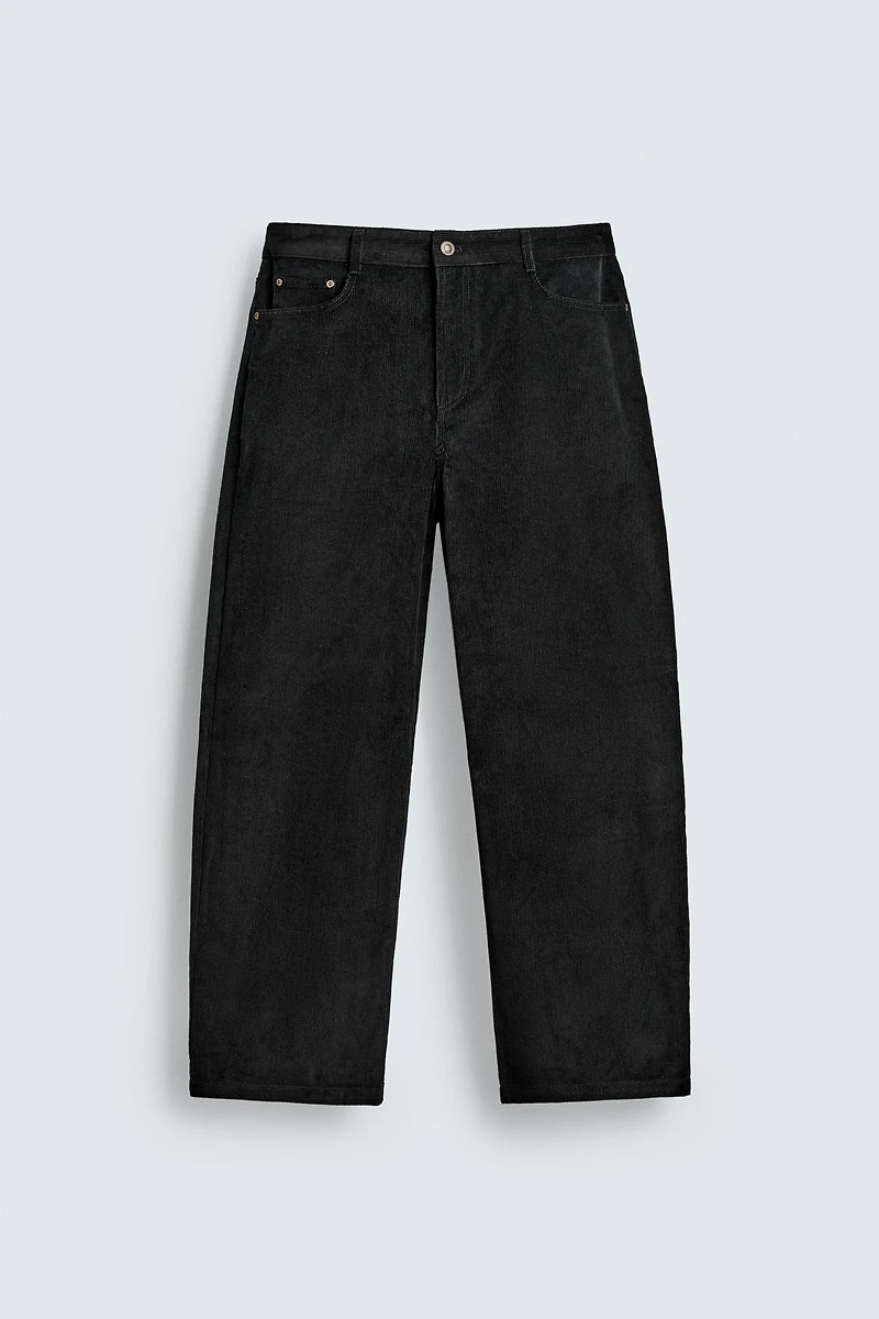 BALLOON FIT CORDUROY PANTS