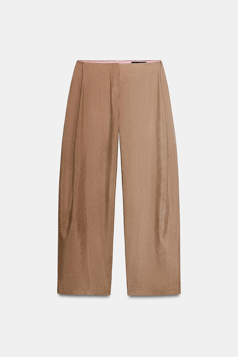 PANTALON BALLON MÉLANGE LIN ZW COLLECTION