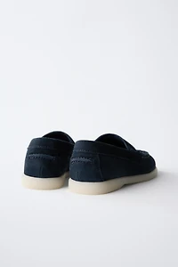 CHAUSSURES BATEAU EN CUIR