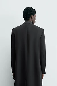 STRIPED JACQUARD FROCK COAT LIMITED EDITION