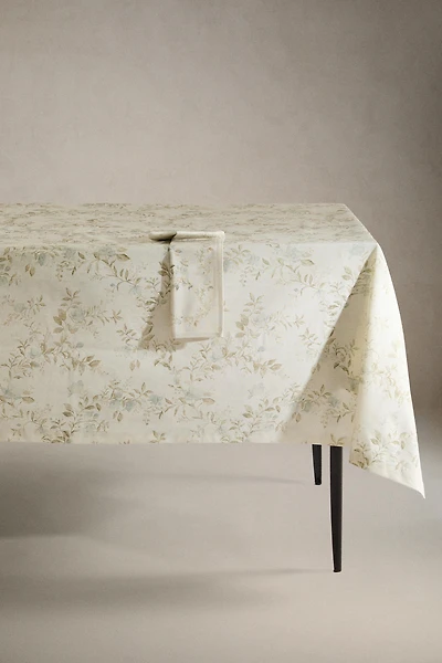 PLANT PRINT TABLECLOTH