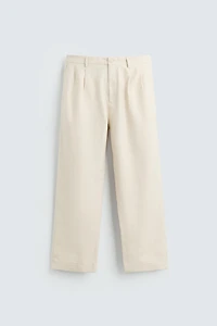 PANTALON COTON - LIN PLIS