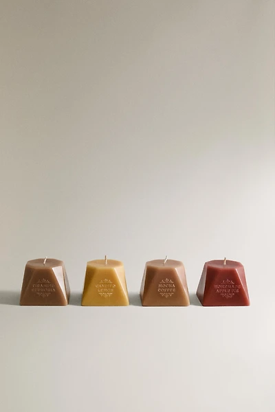 SET OF GOURMET SCENTED CANDLES (SET OF 4)