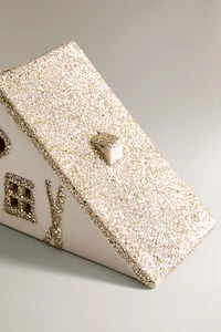 DÉCO CERAMIQUE CHALET SKI NOËL