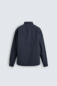 REGULAR FIT PLAID POLO SHIRT