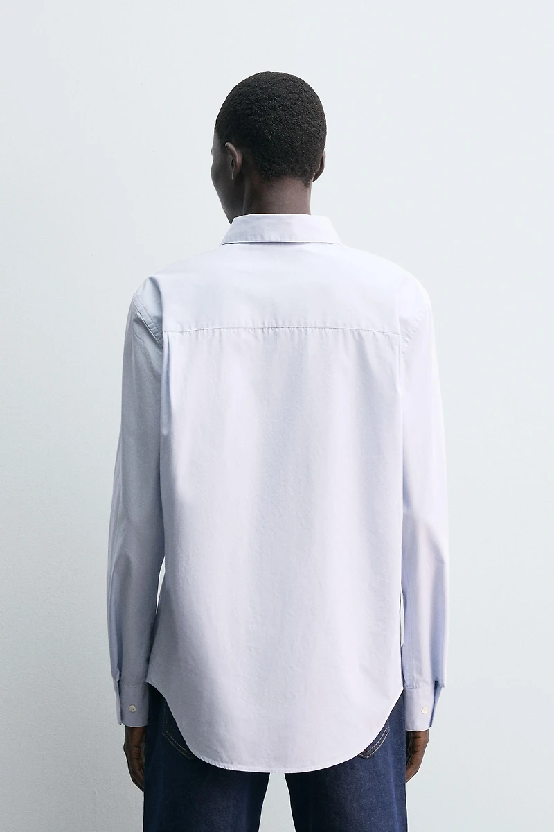 REGULAR FIT POPLIN SHIRT