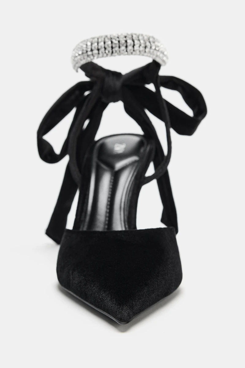 SPARKLY SLINGBACK HEELS