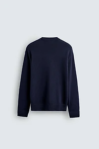 PULL AVEC INSCRIPTION BRODÉE