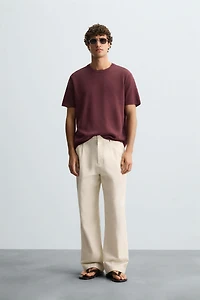 PANTALON COTON - LIN PLIS