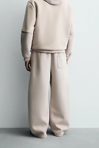 NEOPRENE LOOK BALLOON FIT PANTS