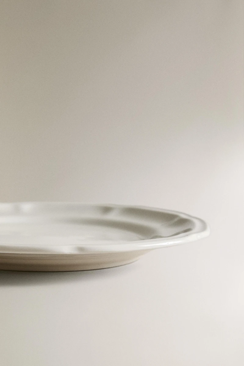 PORCELAIN DESSERT PLATE