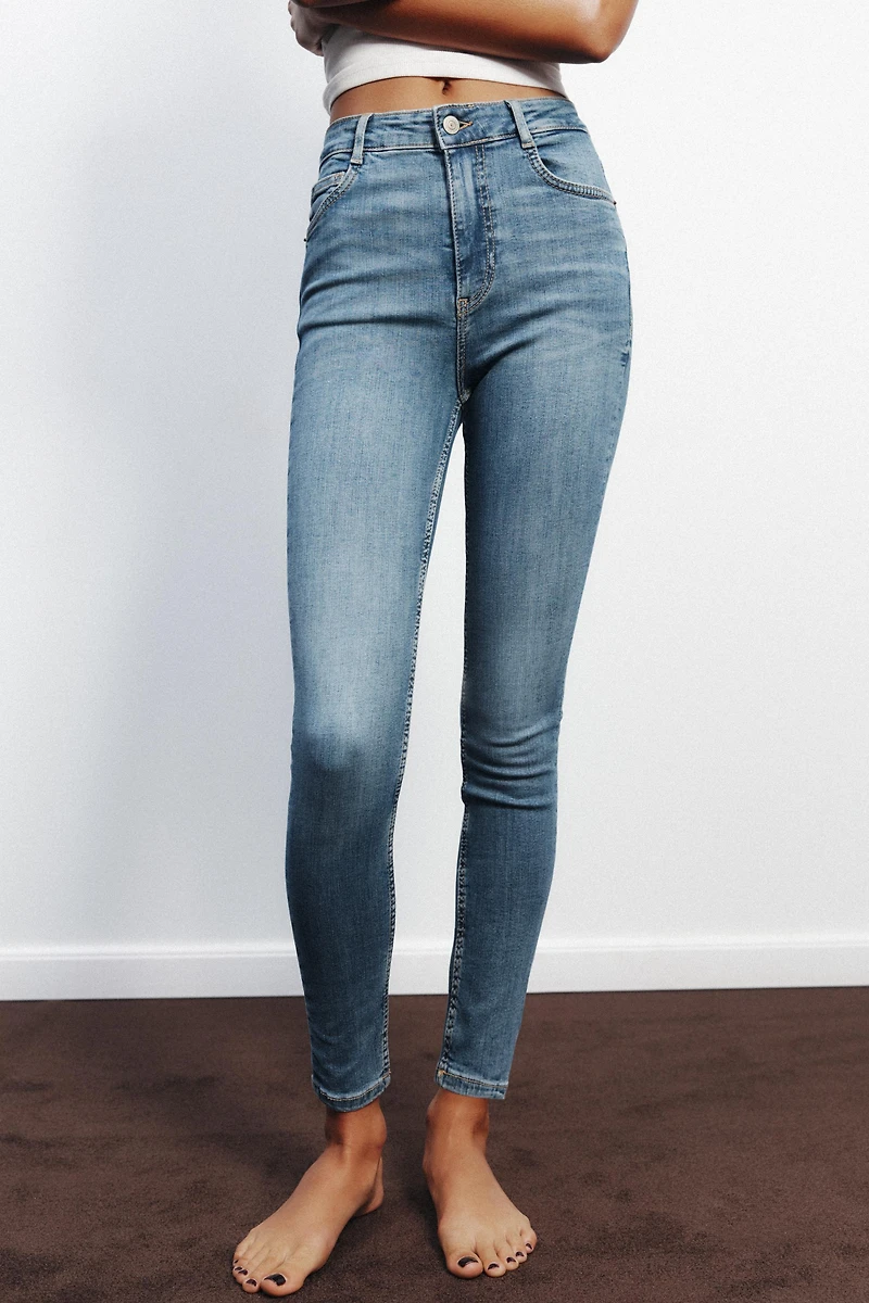 TRF HIGH-WAIST SKINNY JEANS