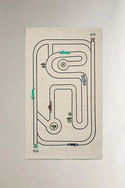 TAPIS ENFANT CIRCUIT DE COURSE