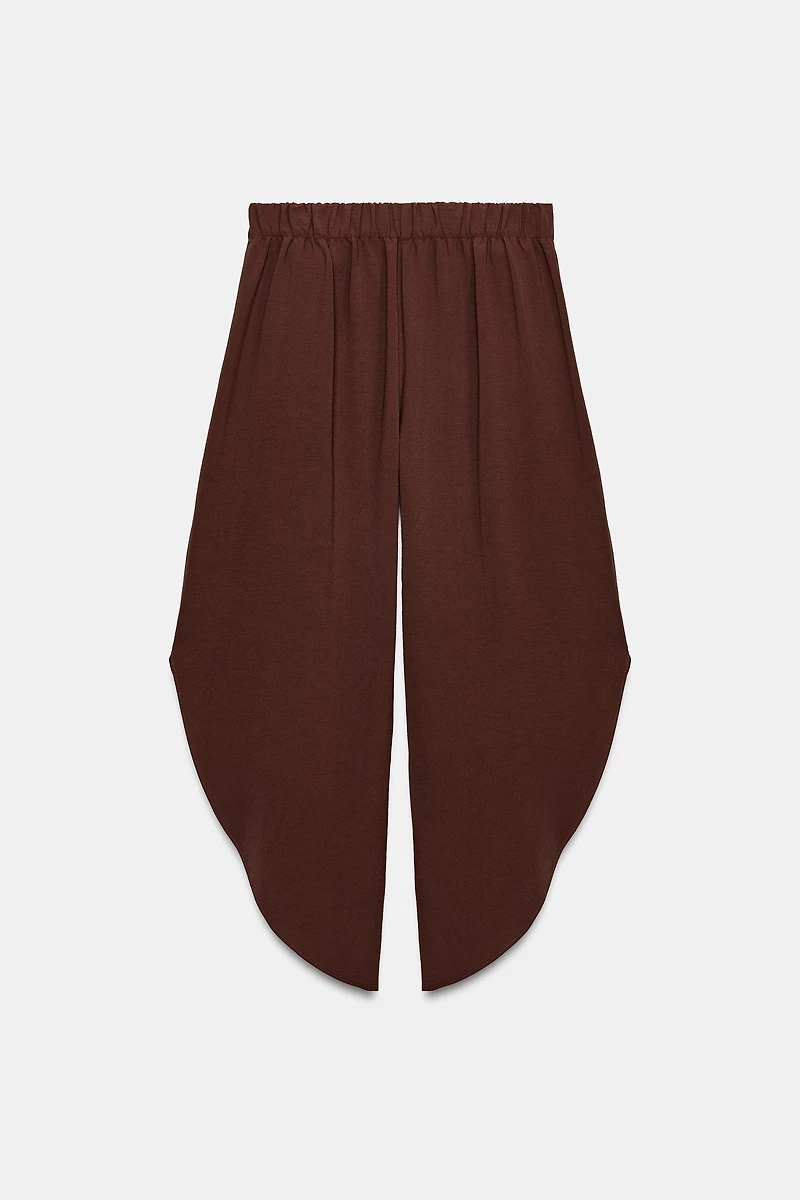 PANTALON FLUIDE À FENTES