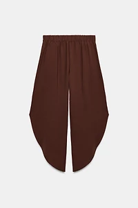 PANTALON FLUIDE À FENTES