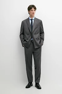 100% Cool Wool Suit Pants