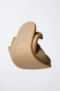 SABOTS EN CUIR BAREFOOT