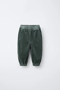 CORDUROY JOGGER PANTS